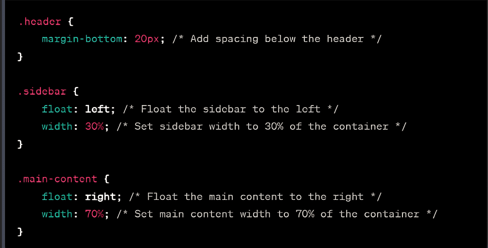 Customizing Layouts