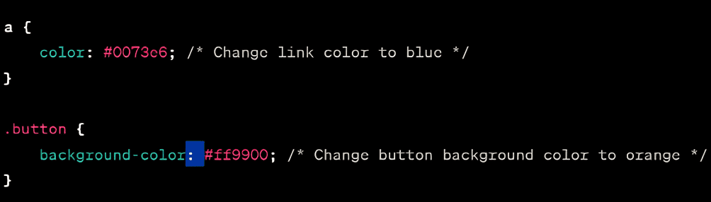 Modifying Colors