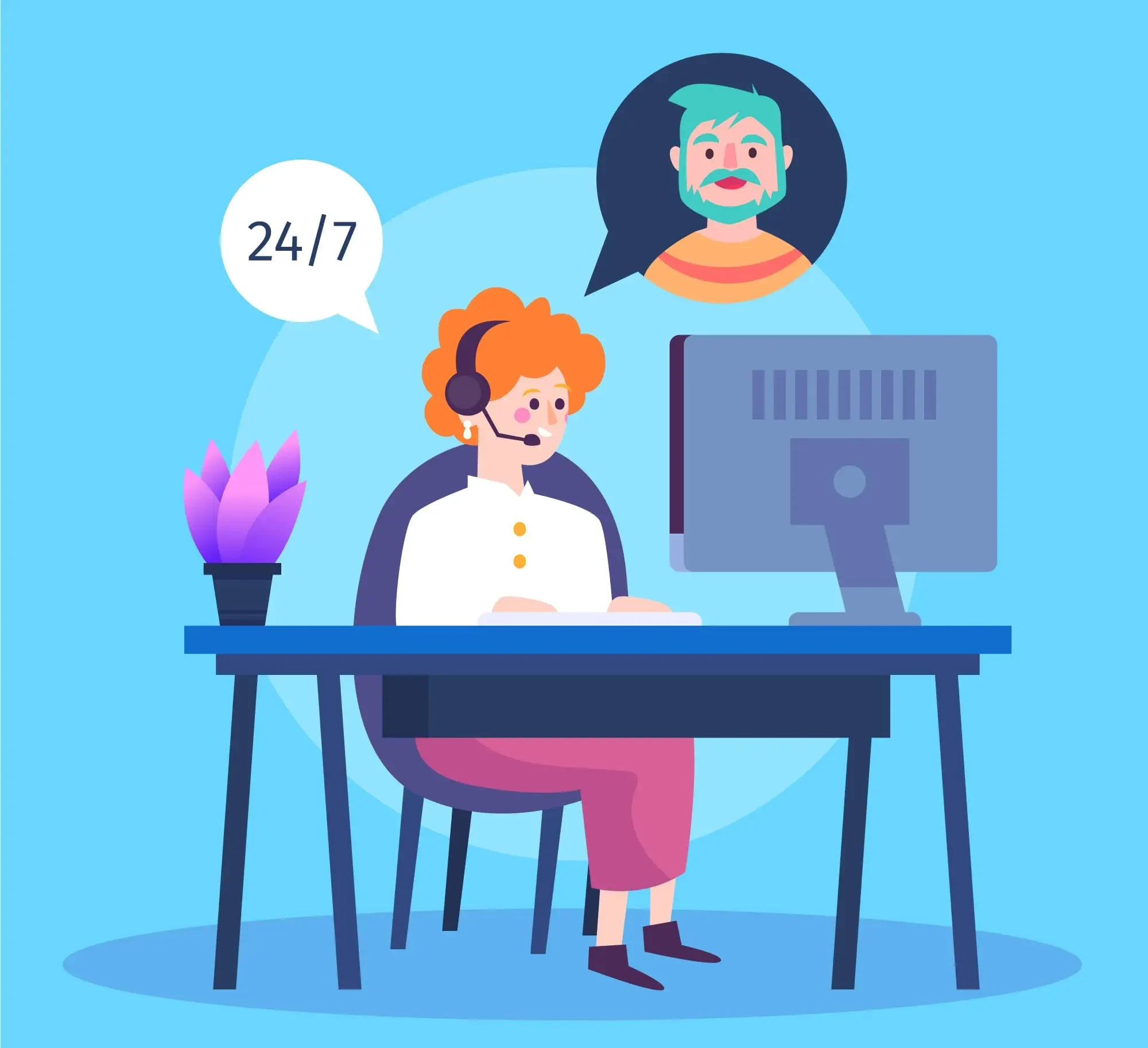 24 x 7 Support